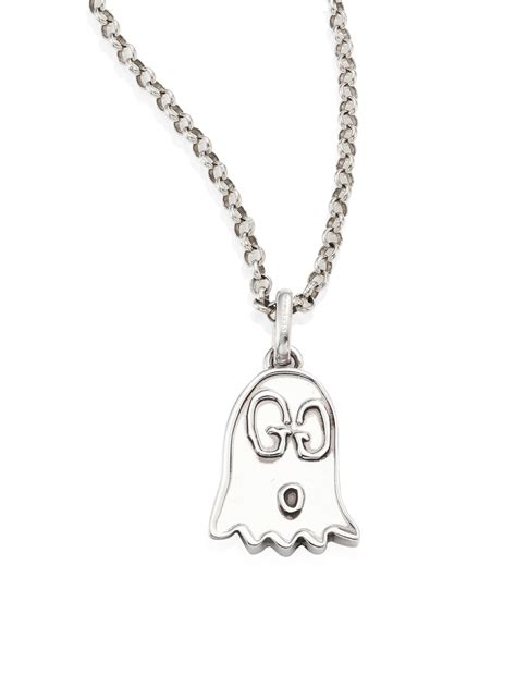 gucci ghost chain necklace